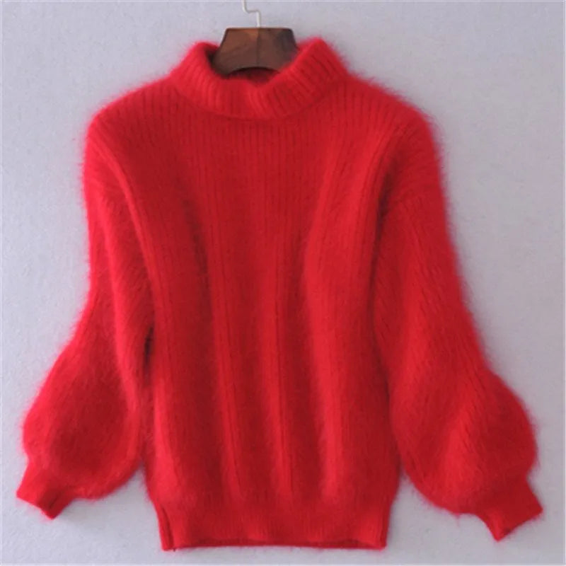 Brenda – Vintage Villapaita Angora-Tyyli