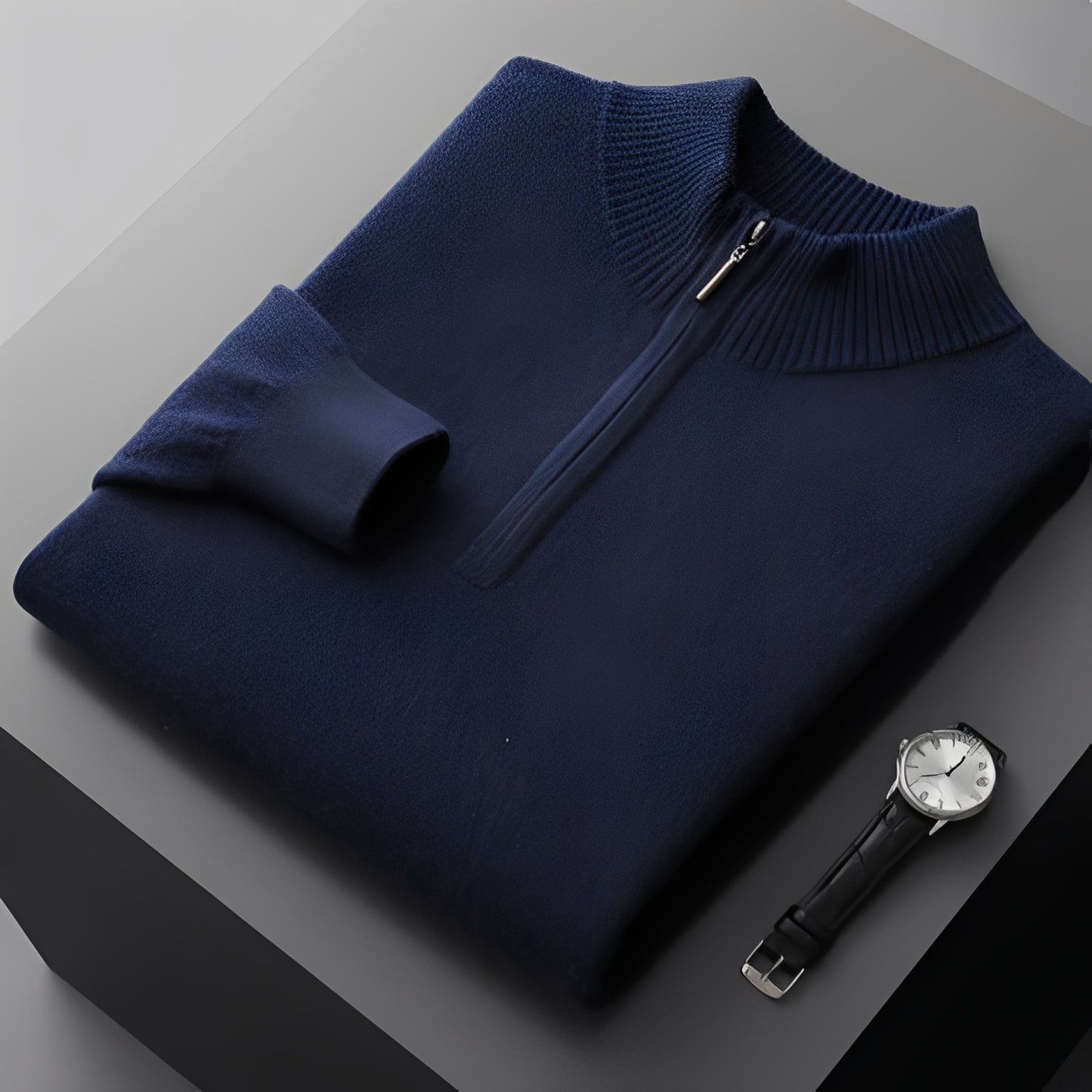 Weldon - Neulepusero puolikkaalla vetoketjulla miehille