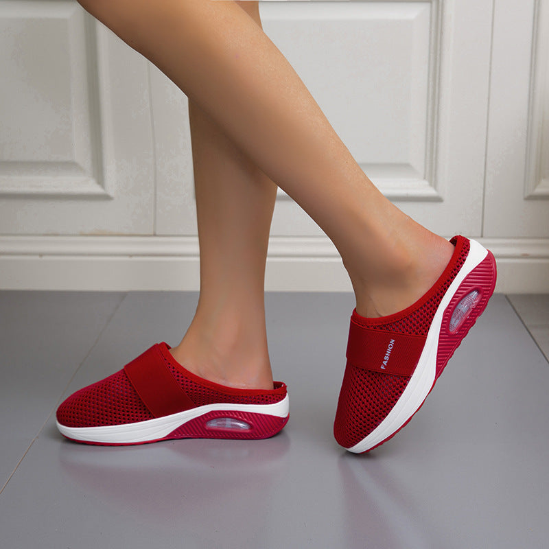Wendi - Ortopediset Slip-On-Kiilakorkosandaalit Naisille