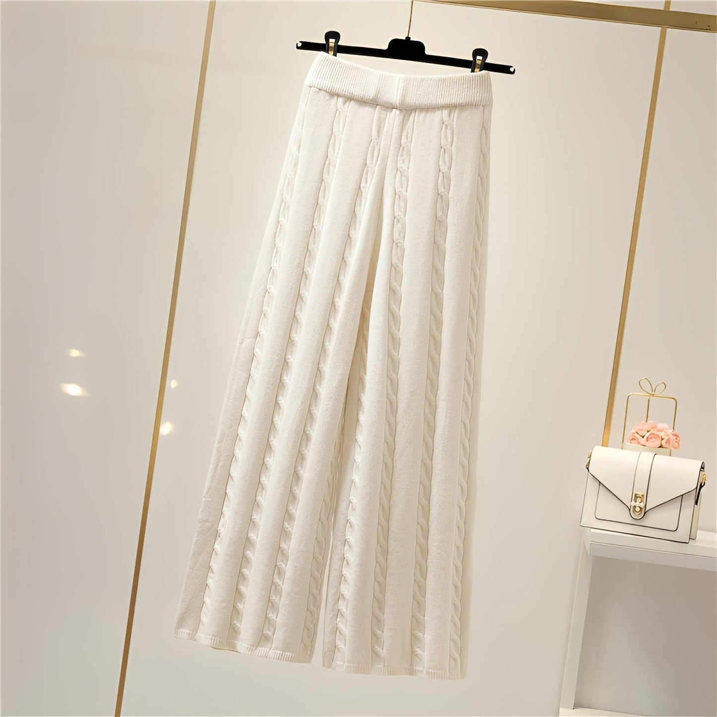 Lucie - Tyylikäs 3-osainen neulesetti naisille