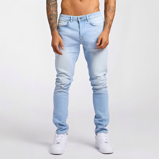 Radovan - Rento Slim-Fit-joustavat farkut miehille