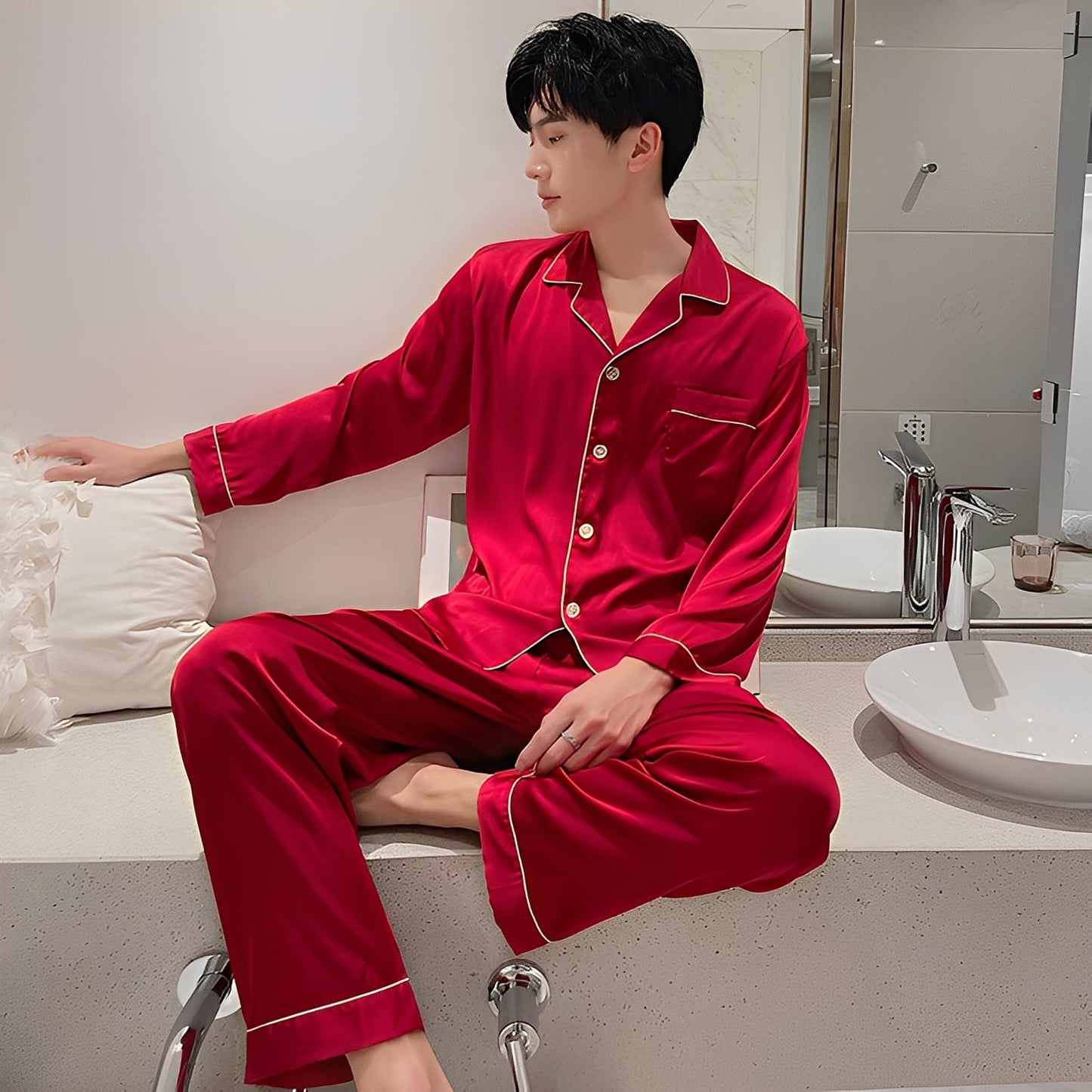 Ella - Tyylikäs kashmirneule naisille Setti