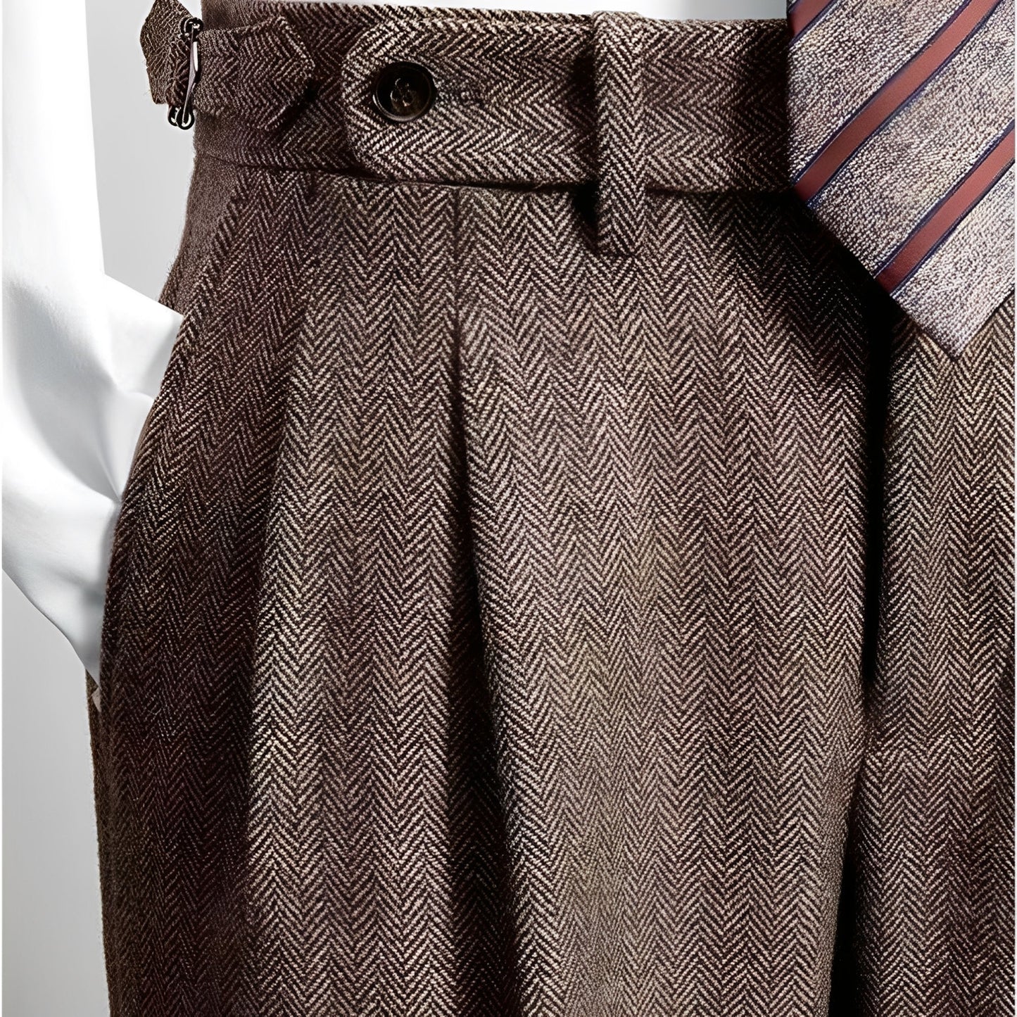 Bartosz – Tweed-vapaa-ajanhousut miehet