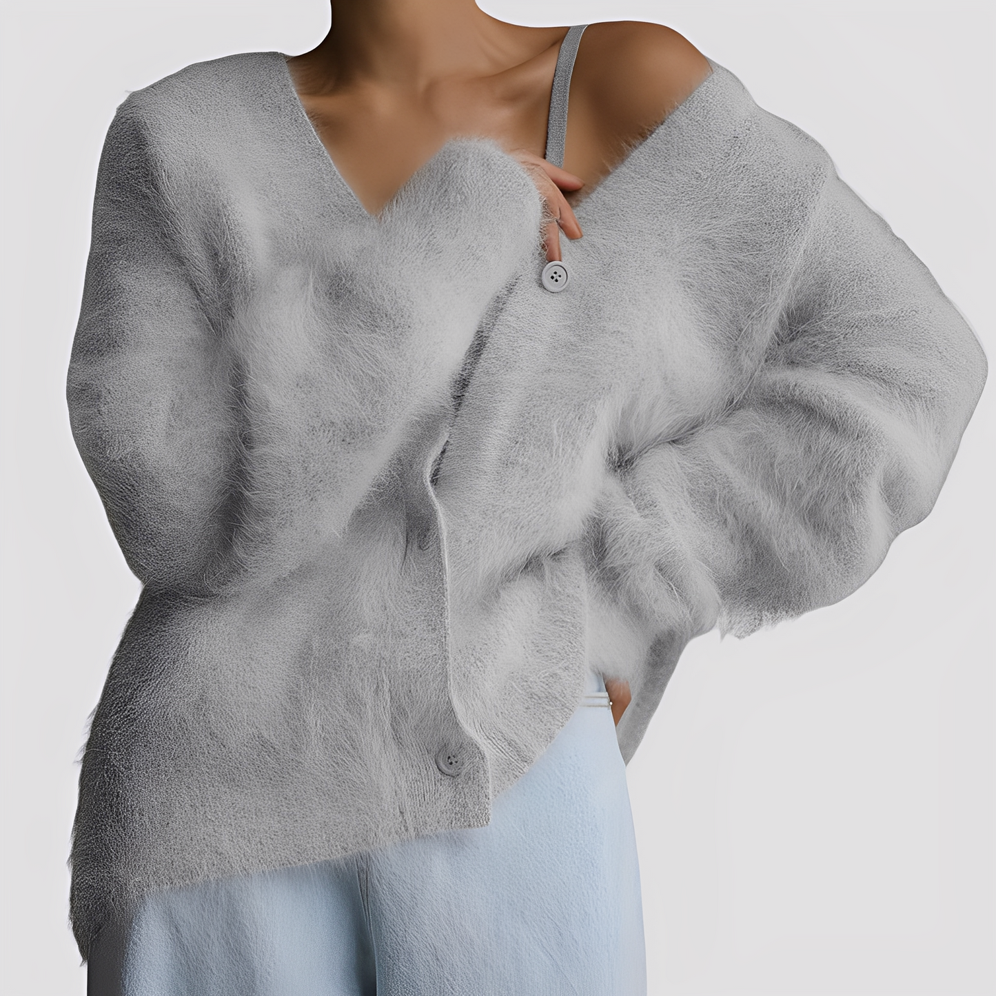 Lavena - Pehmeä oversize-kashmirneule naisille