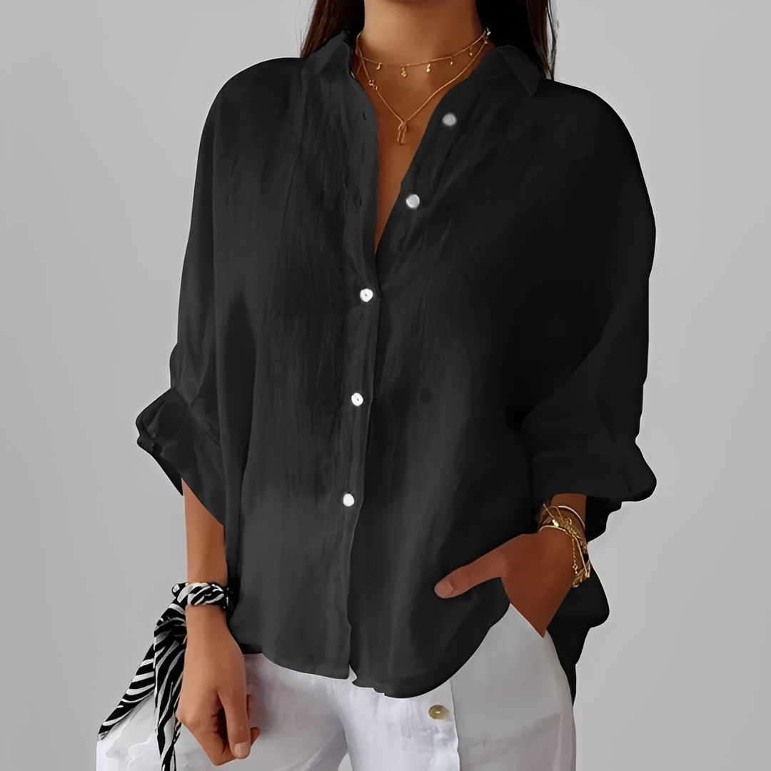 Antoinete - Tyylikäs pitkähihainen pusero naisille