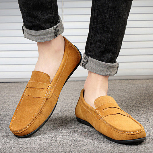 Gibson - Retro-loafer mokkanahasta miehille