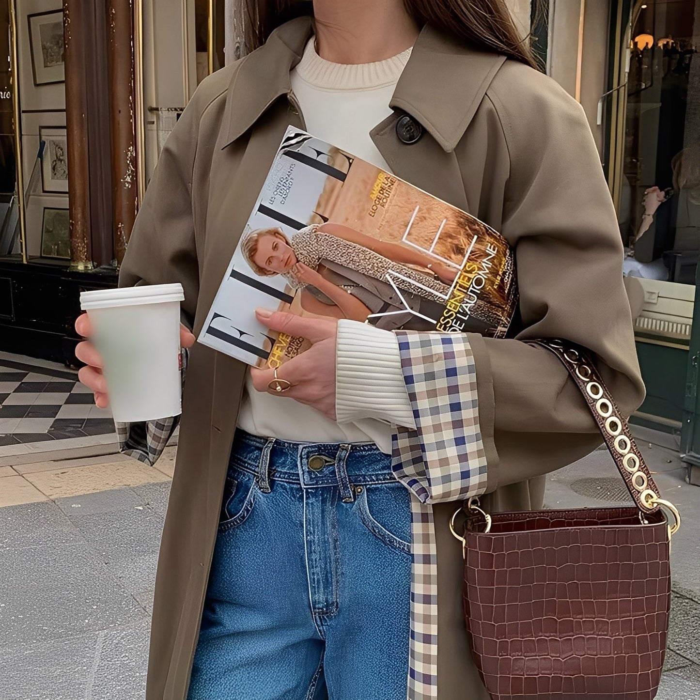 Connie - Nykyaikainen pitkä trenssi naisille