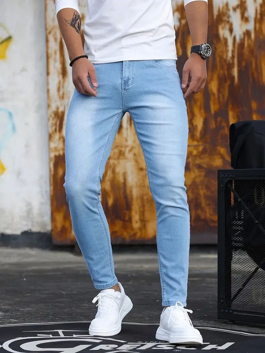 Linford - Klassiset Stretch-Skinny-Farkut Miehille