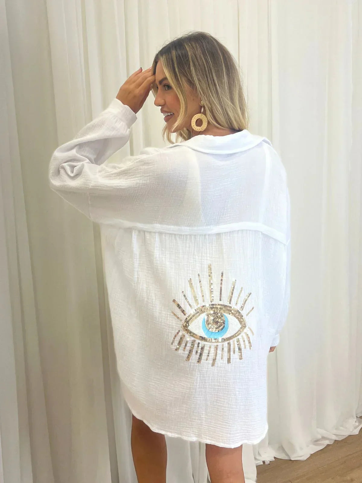 Giada – Kirjailtu Ylisuuri Kimono