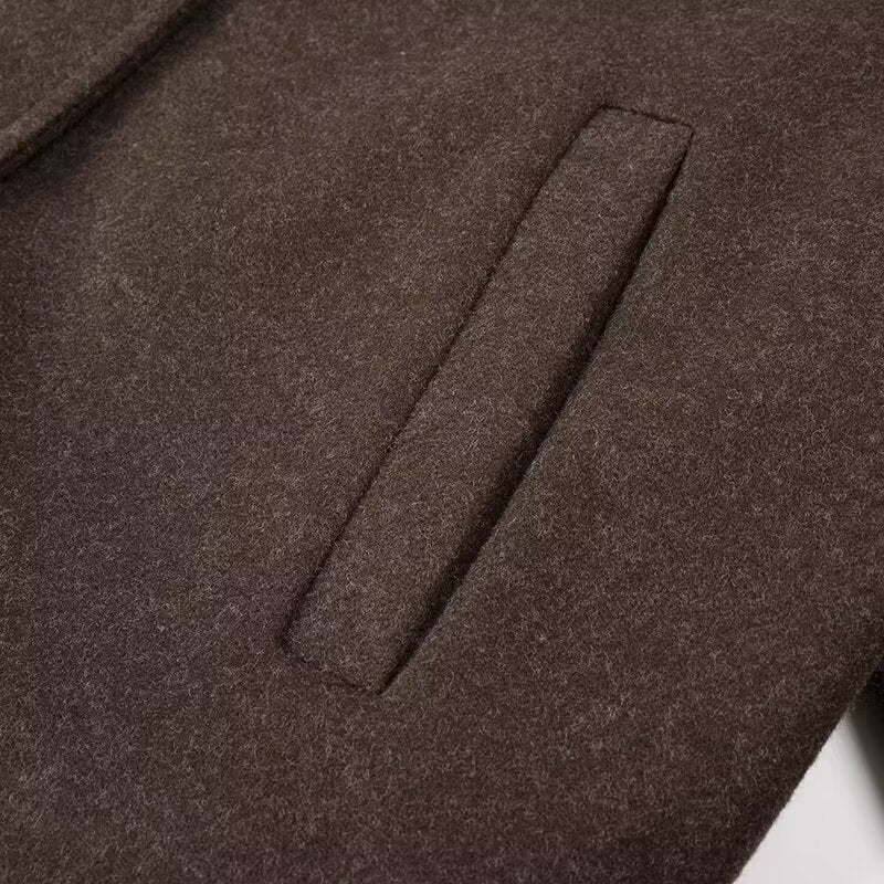 Adeline - Elegantti, paksu takki ylisuuressa istuvuudessa naisille