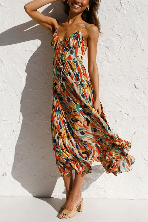 Charité – Kirjava Midi-Mekko
