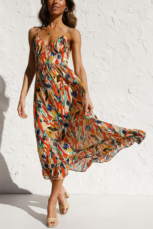 Charité – Kirjava Midi-Mekko