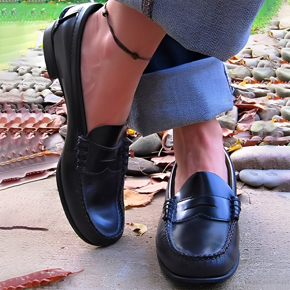 Shania - Rento, yksinkertainen loaferit naisille