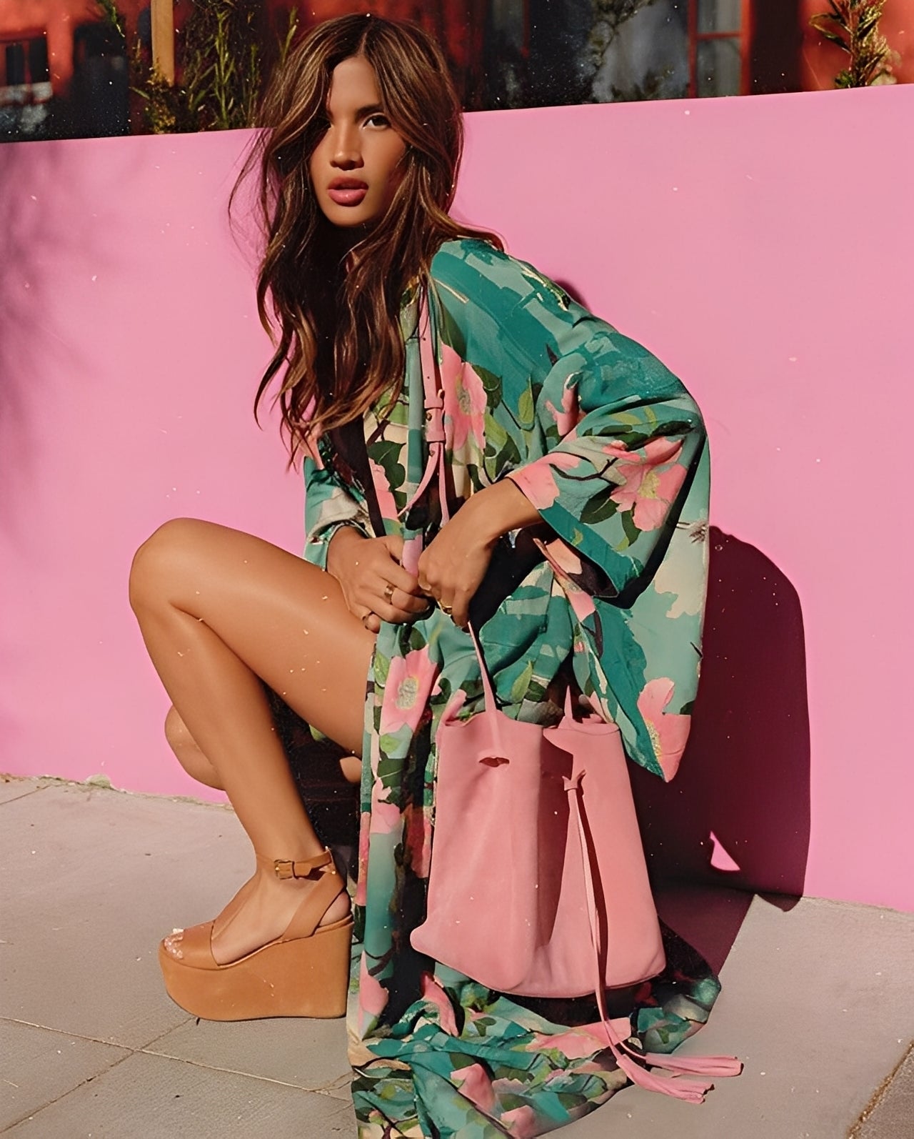 Chantal - Kevyt kimono-mekko naisille