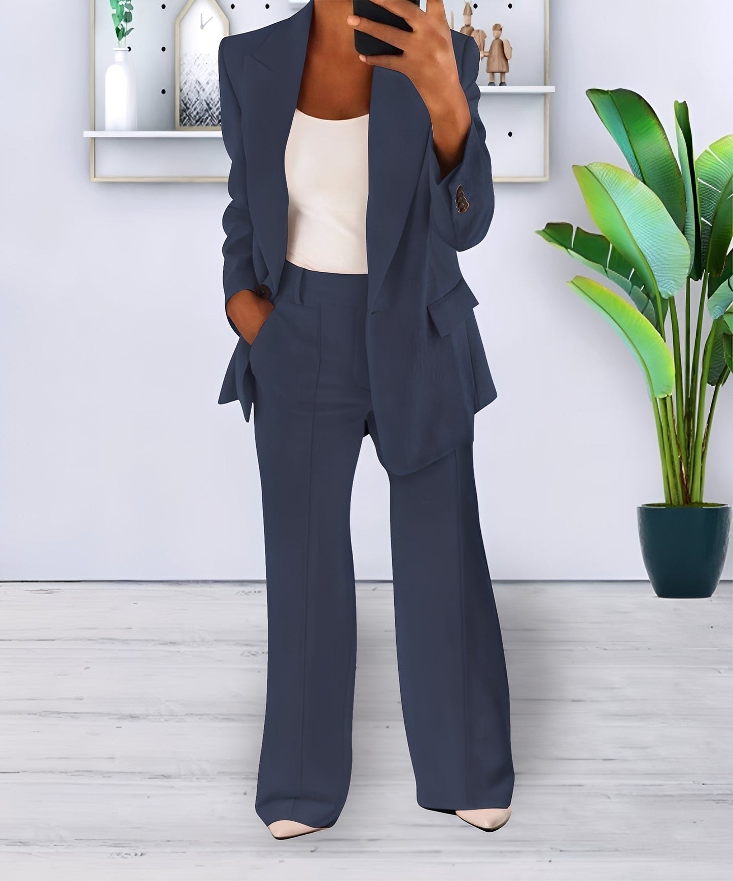 Cortney - Tyylikäs, muodollinen kaksiosainen naisille