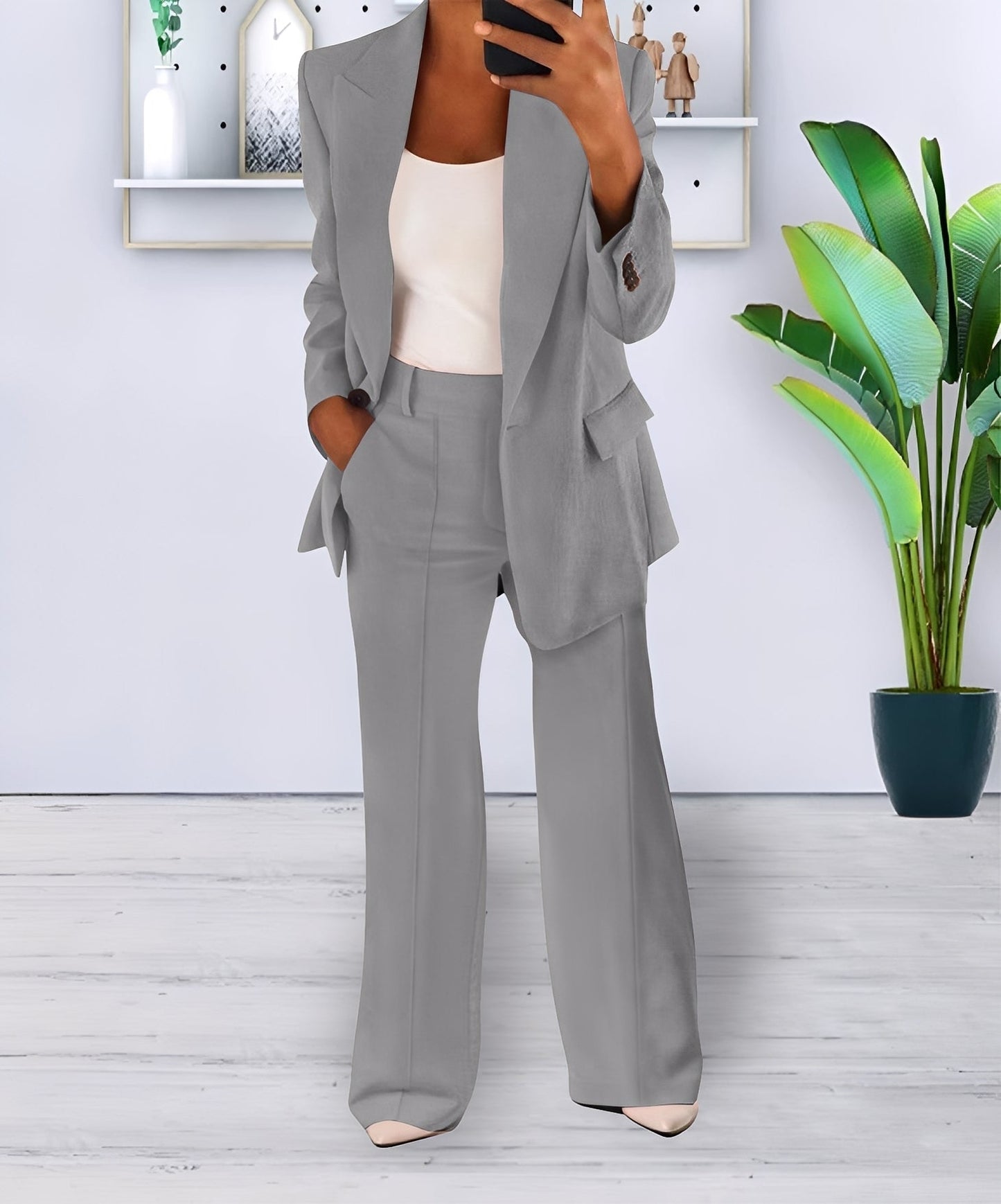 Cortney - Tyylikäs, muodollinen kaksiosainen naisille