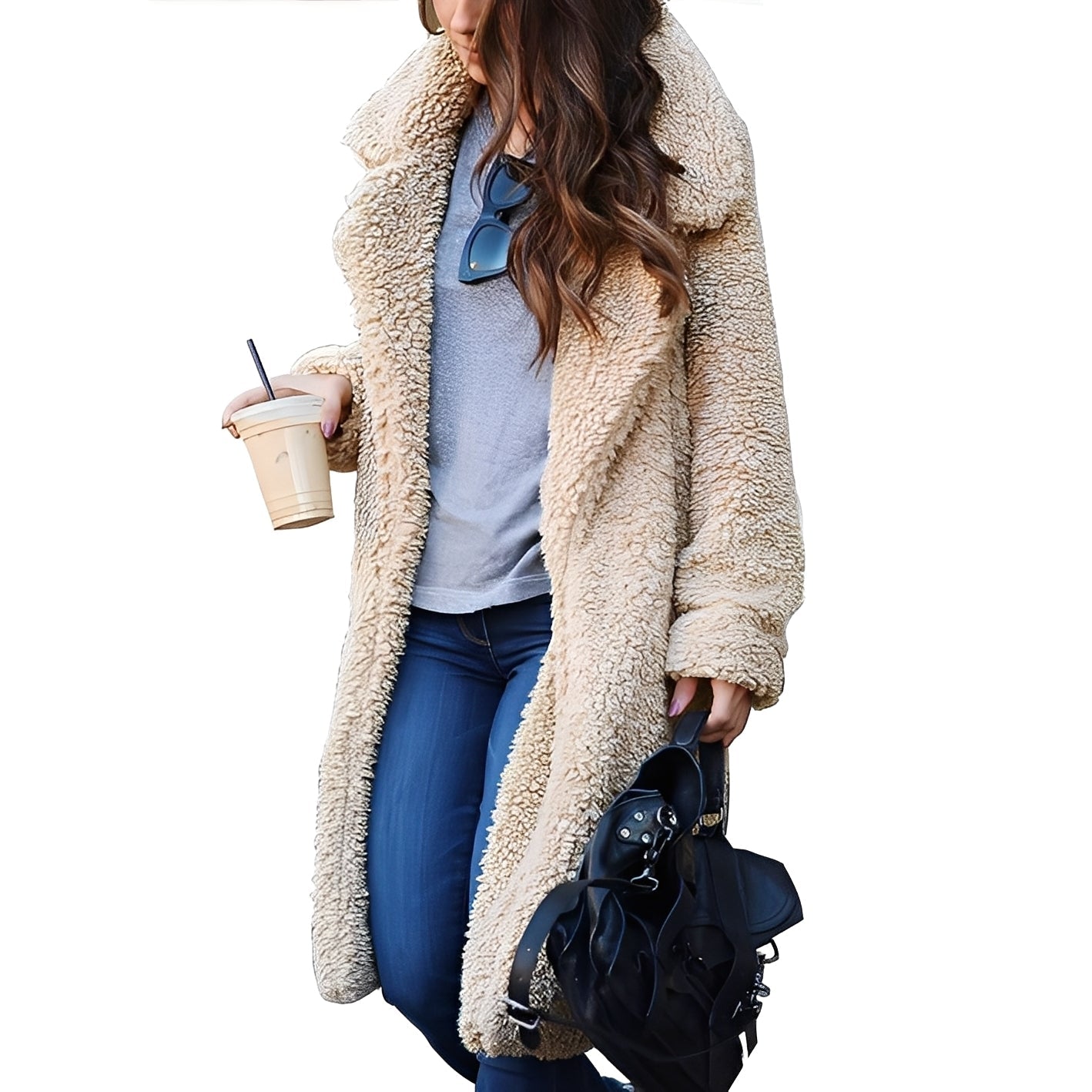 Katharine - Tyylikäs villainen pehmotakki naisille