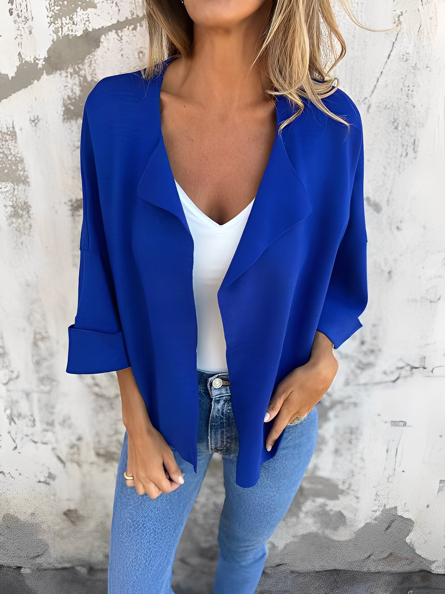 Angelle - Tyylikäs, väljästi istuva naisten mokkanahkableiseri