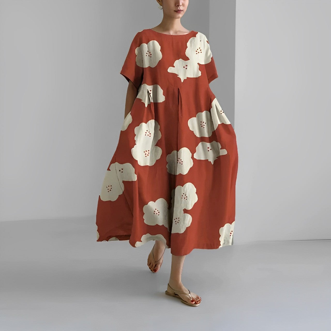 Ronja – Rento Painettu Mekko