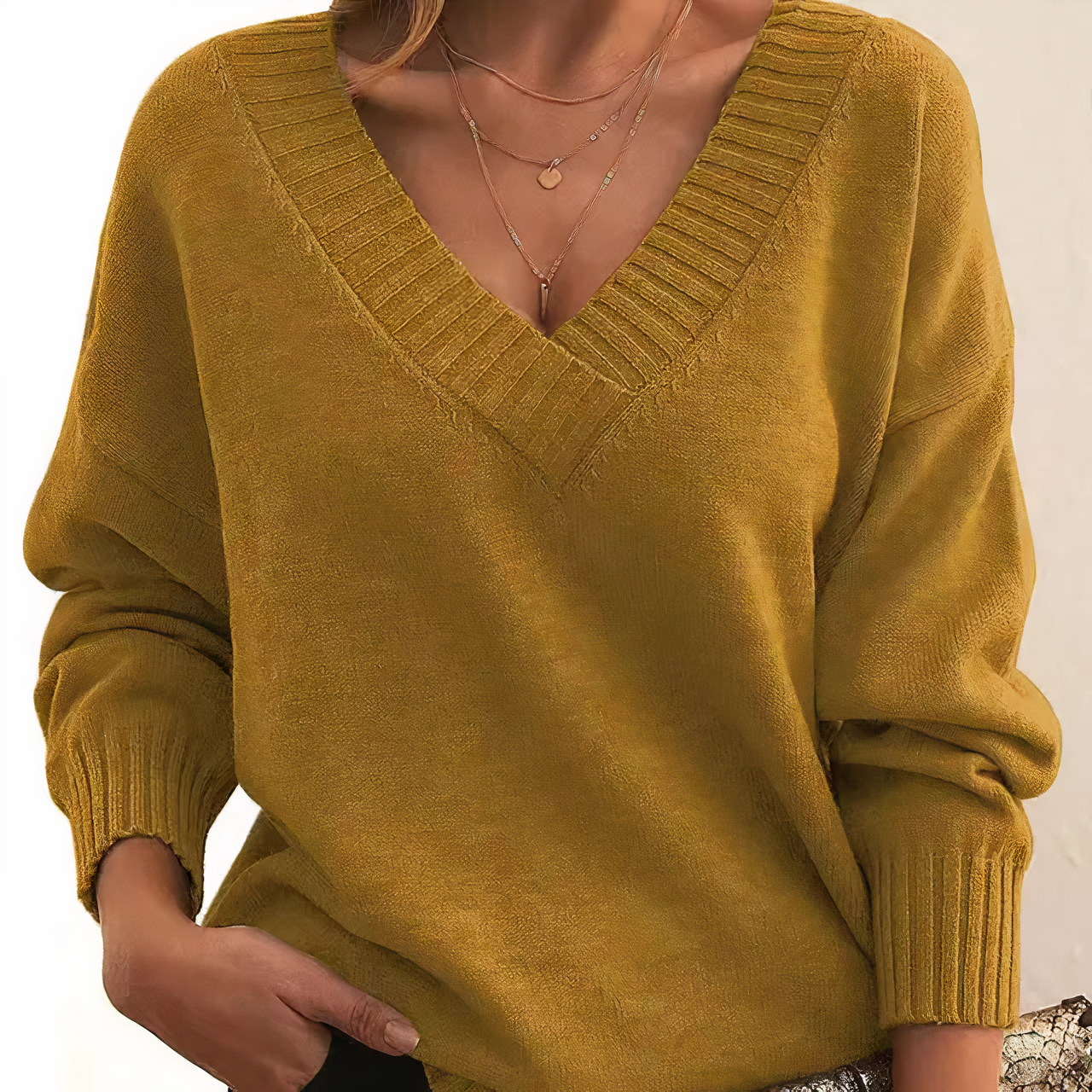 Syksy – Elegantti kashmirneulepusero