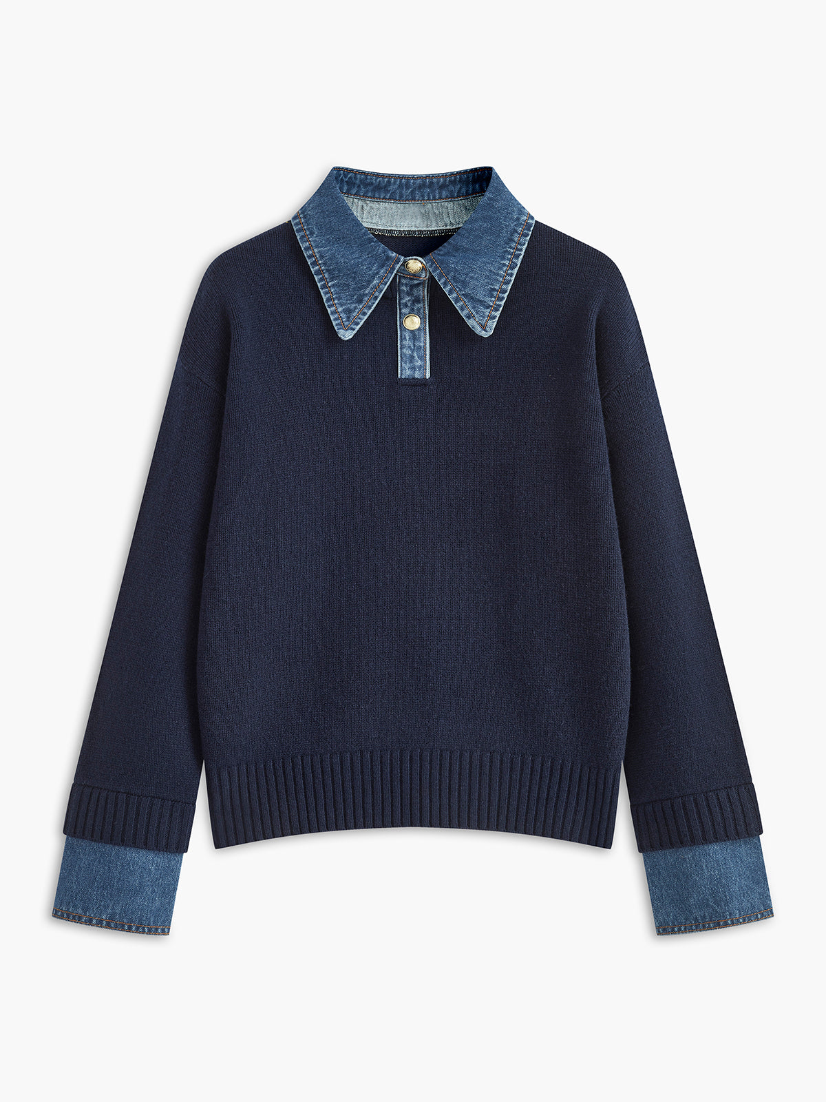 Nellie – 2-in-1 Pullover Revers-paneelilla