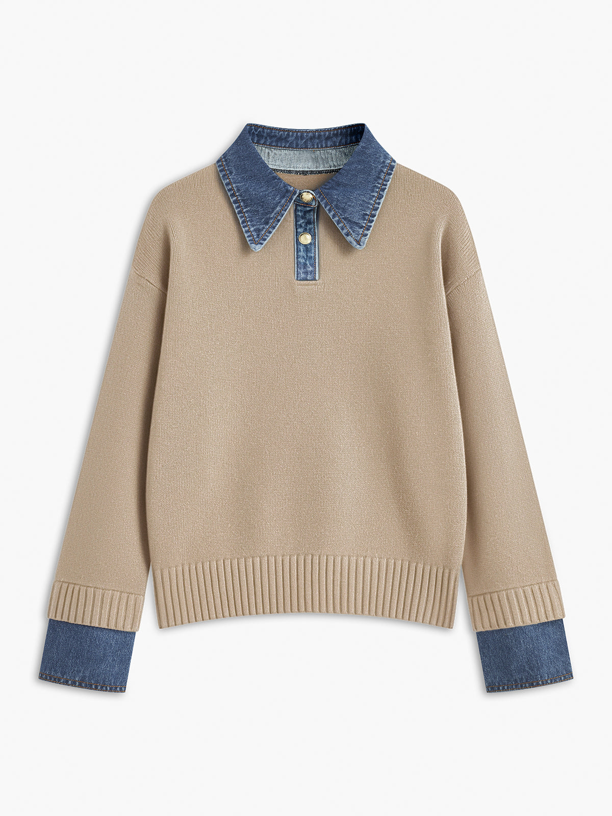 Nellie – 2-in-1 Pullover Revers-paneelilla