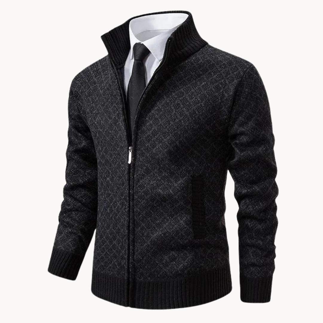Julien – Poolokaulus Jacquard Neule