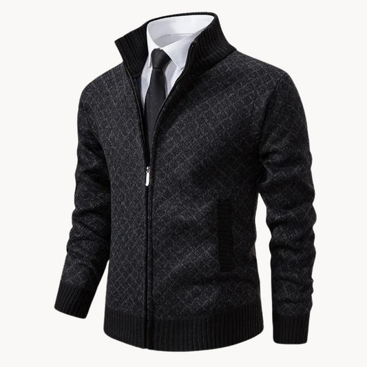 Julien – Poolokaulus Jacquard Neule
