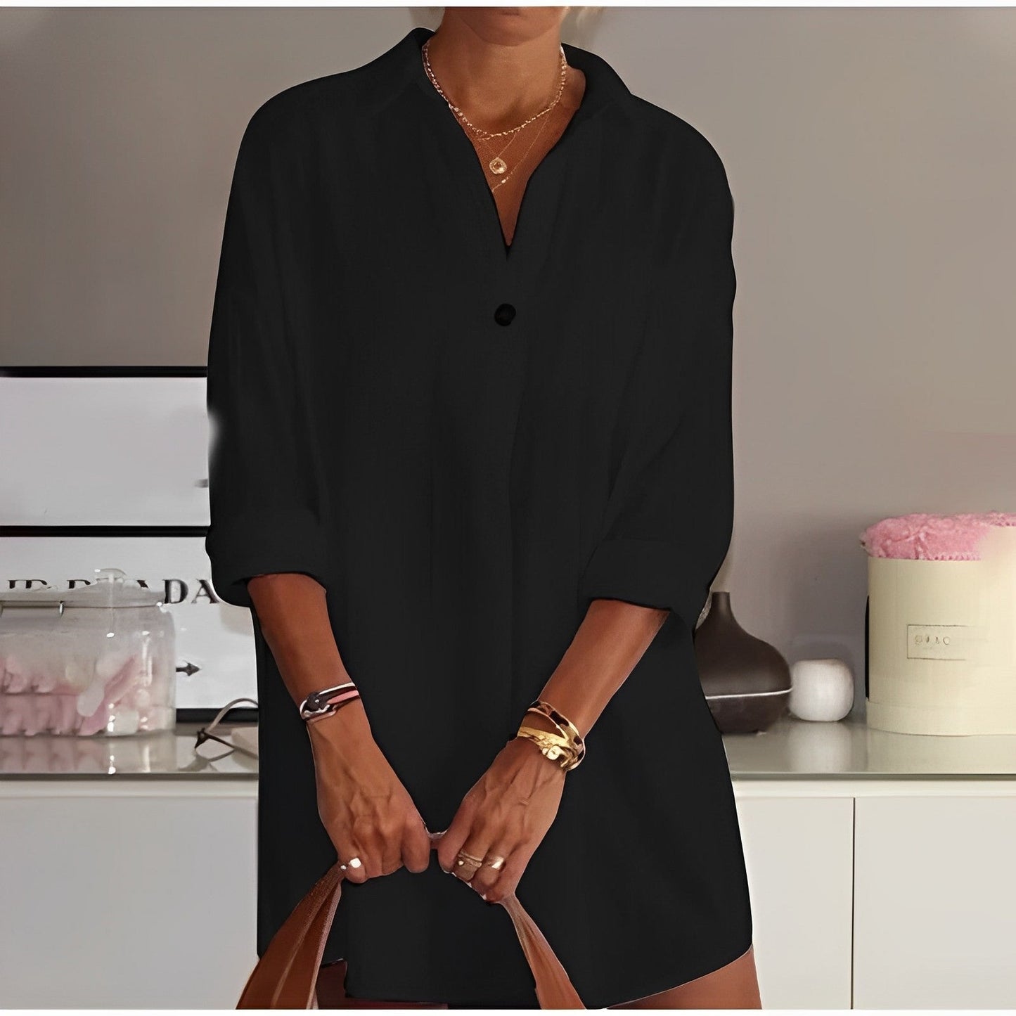 Väljä Paita Puolipitkillä Hihoilla Caterina