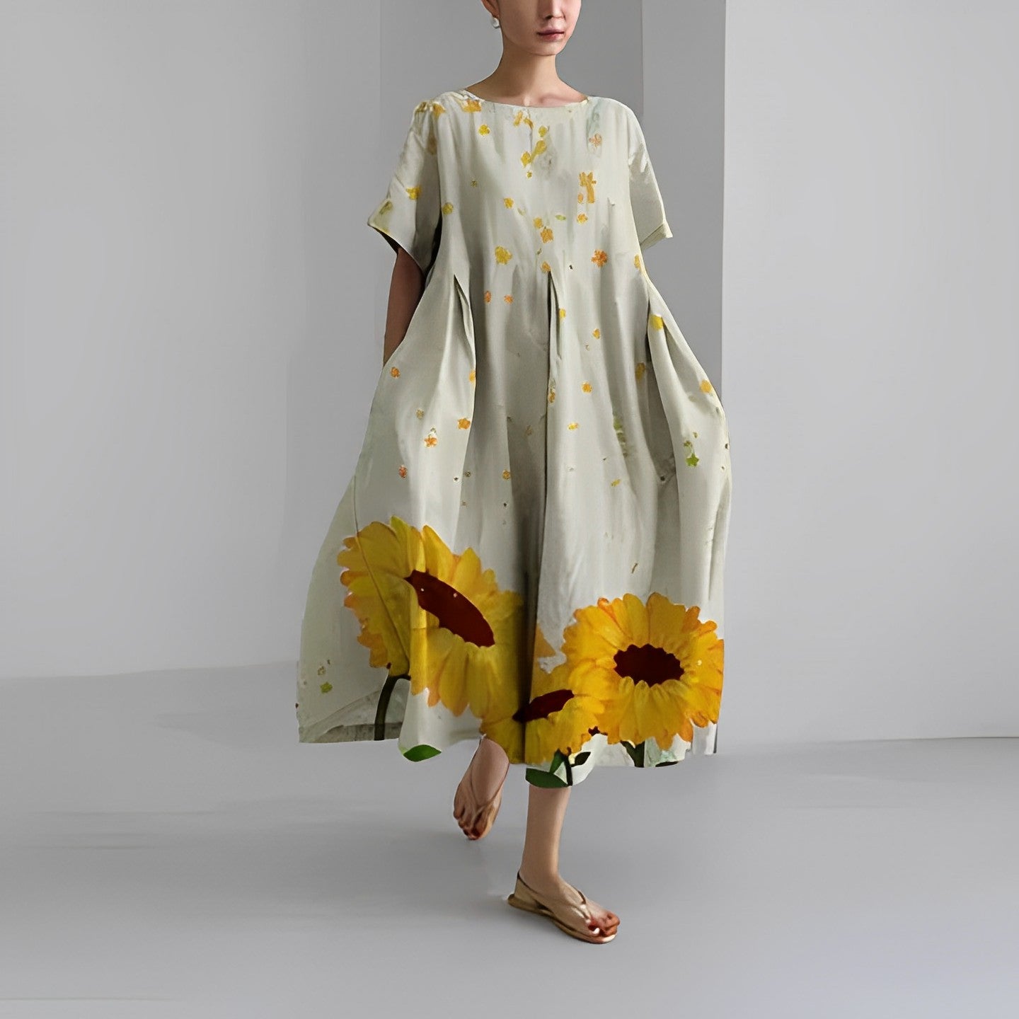 Ronja – Rento Painettu Mekko
