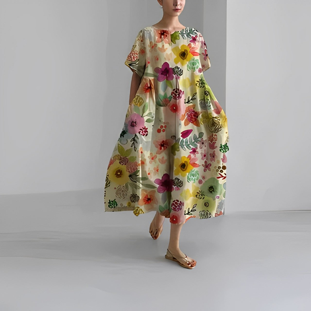 Ronja – Rento Painettu Mekko
