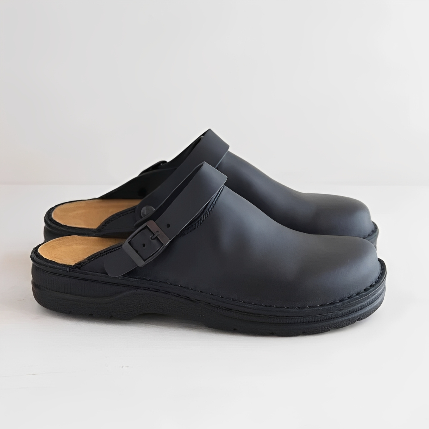 Amédél - Nahkaiset matalat kestävät kengät miehille