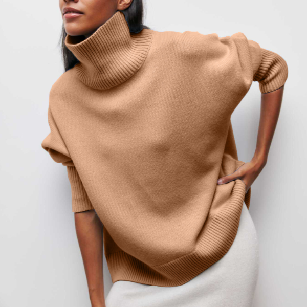 Berenice – Pullover korkealla kauluksella