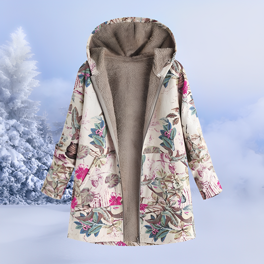 FluffCoat – Kuviollinen Talvitakki