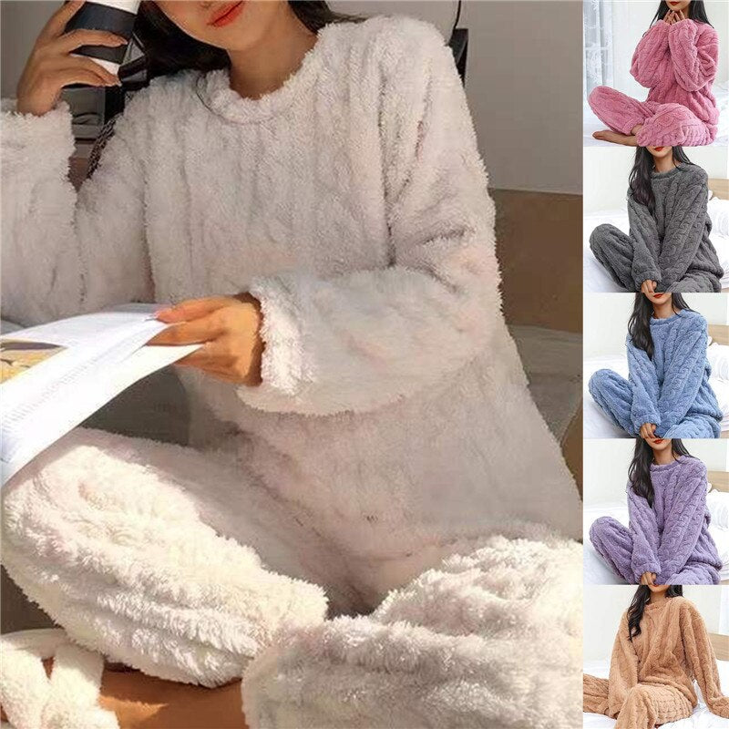 Patricia – Fleece-pyjama naiset