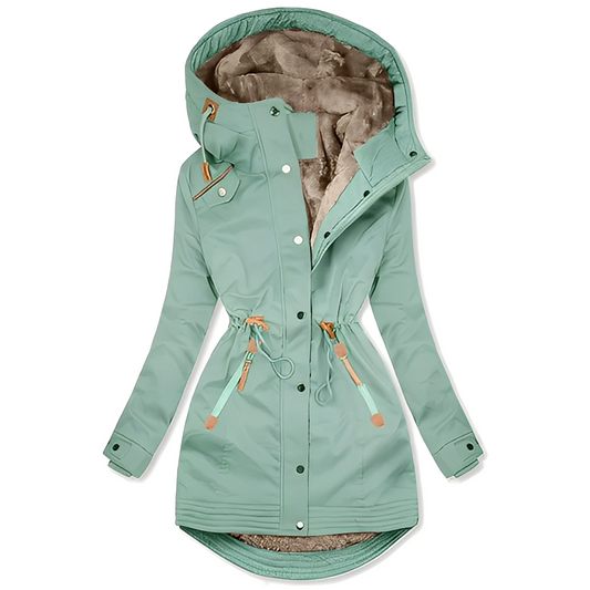 Carolyn - Moderni säänkestävä parka-takki naisille