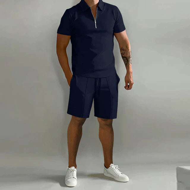 Finn – Polo & Shortsit Kaksiosainen