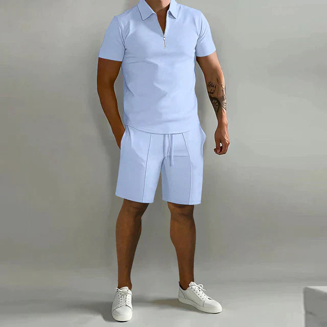 Finn – Polo & Shortsit Kaksiosainen