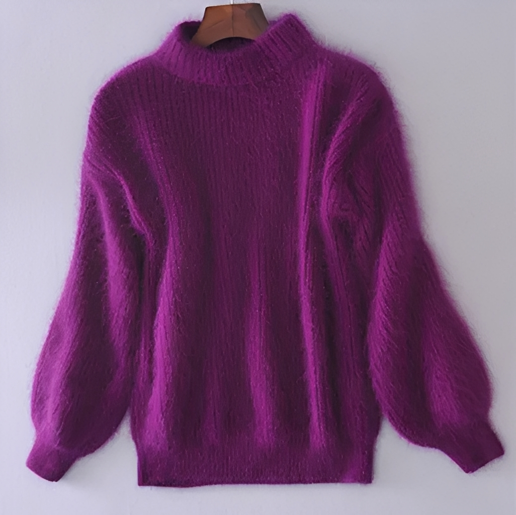 Brenda – Vintage Villapaita Angora-Tyyli