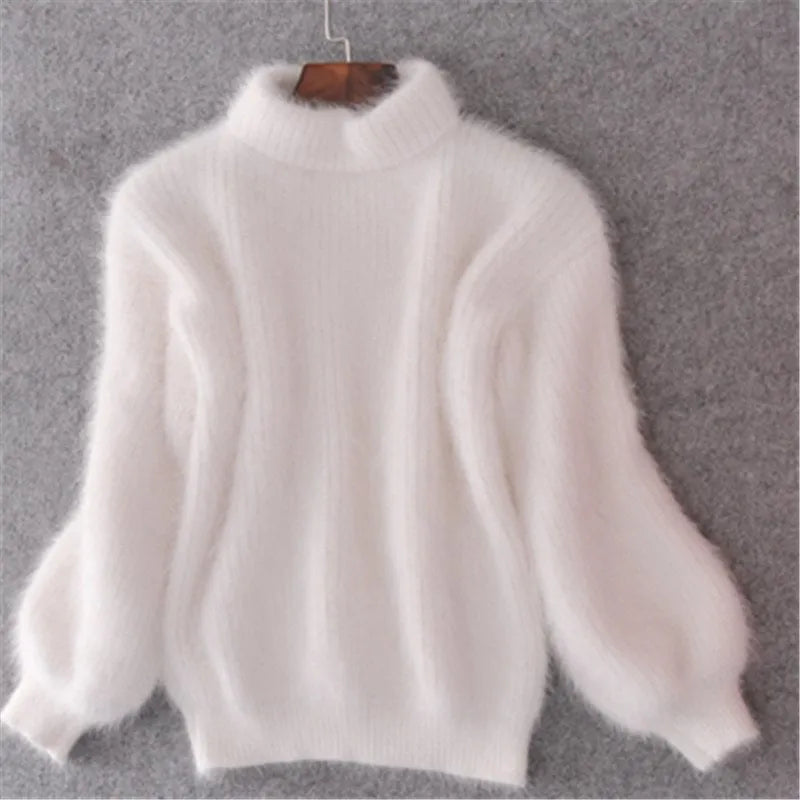 Brenda – Vintage Villapaita Angora-Tyyli
