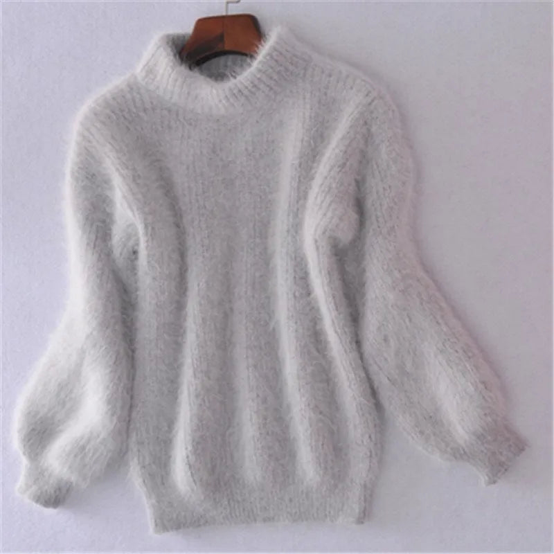 Brenda – Vintage Villapaita Angora-Tyyli