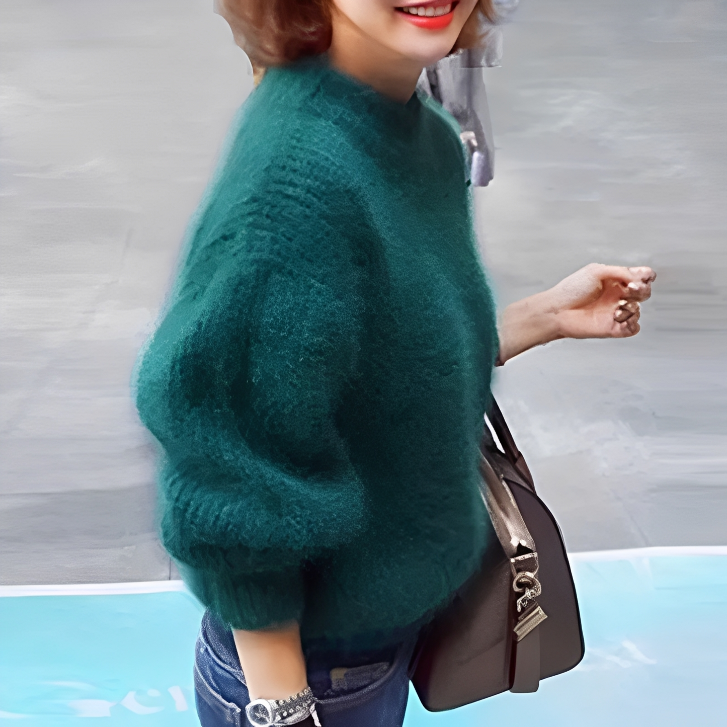 Brenda – Vintage Villapaita Angora-Tyyli