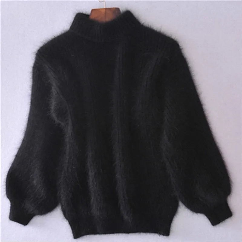 Brenda – Vintage Villapaita Angora-Tyyli