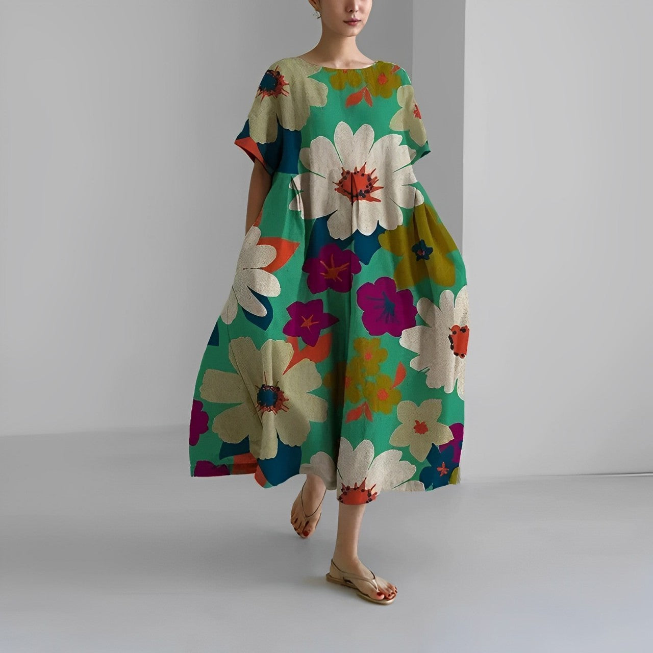 Ronja – Rento Painettu Mekko