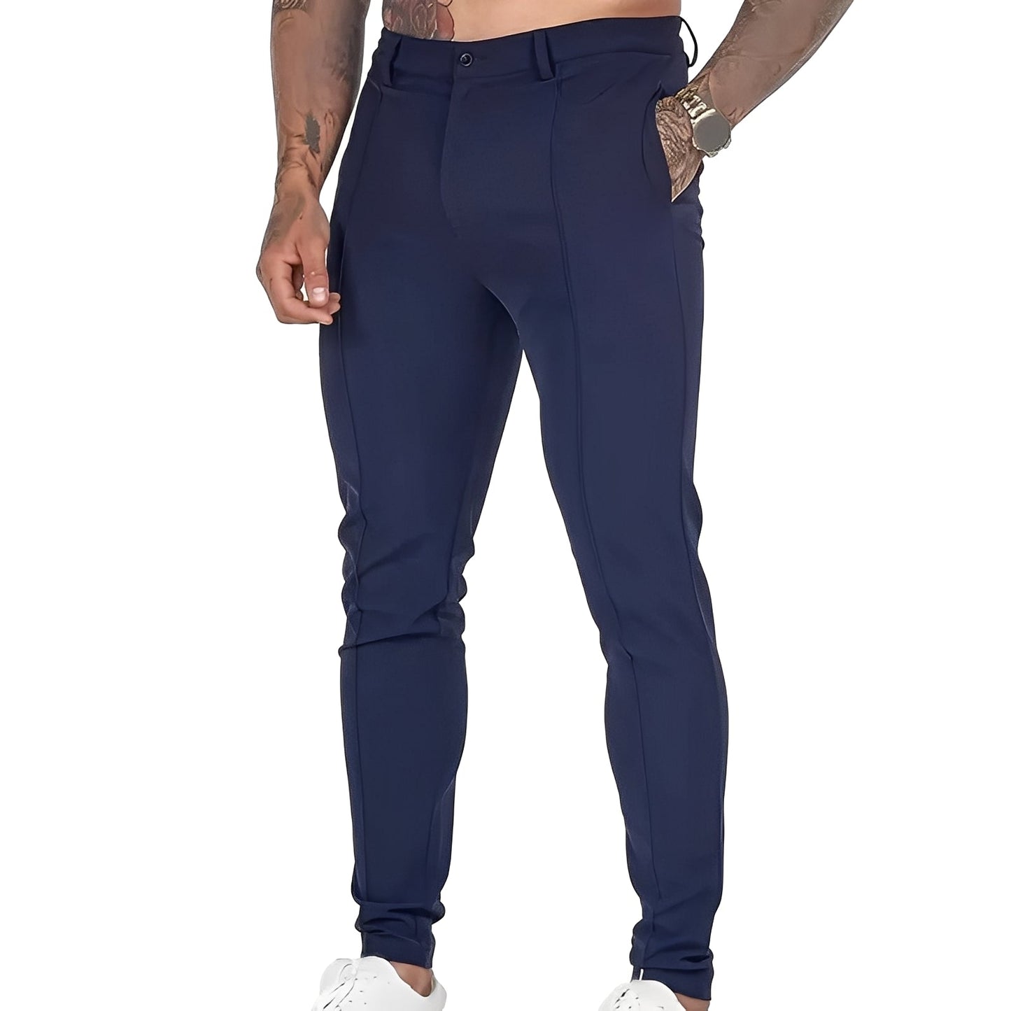 Stuart - Rento slim-fit-housut miehille
