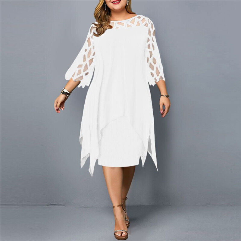 Harper – Midi-mekko plus-koko