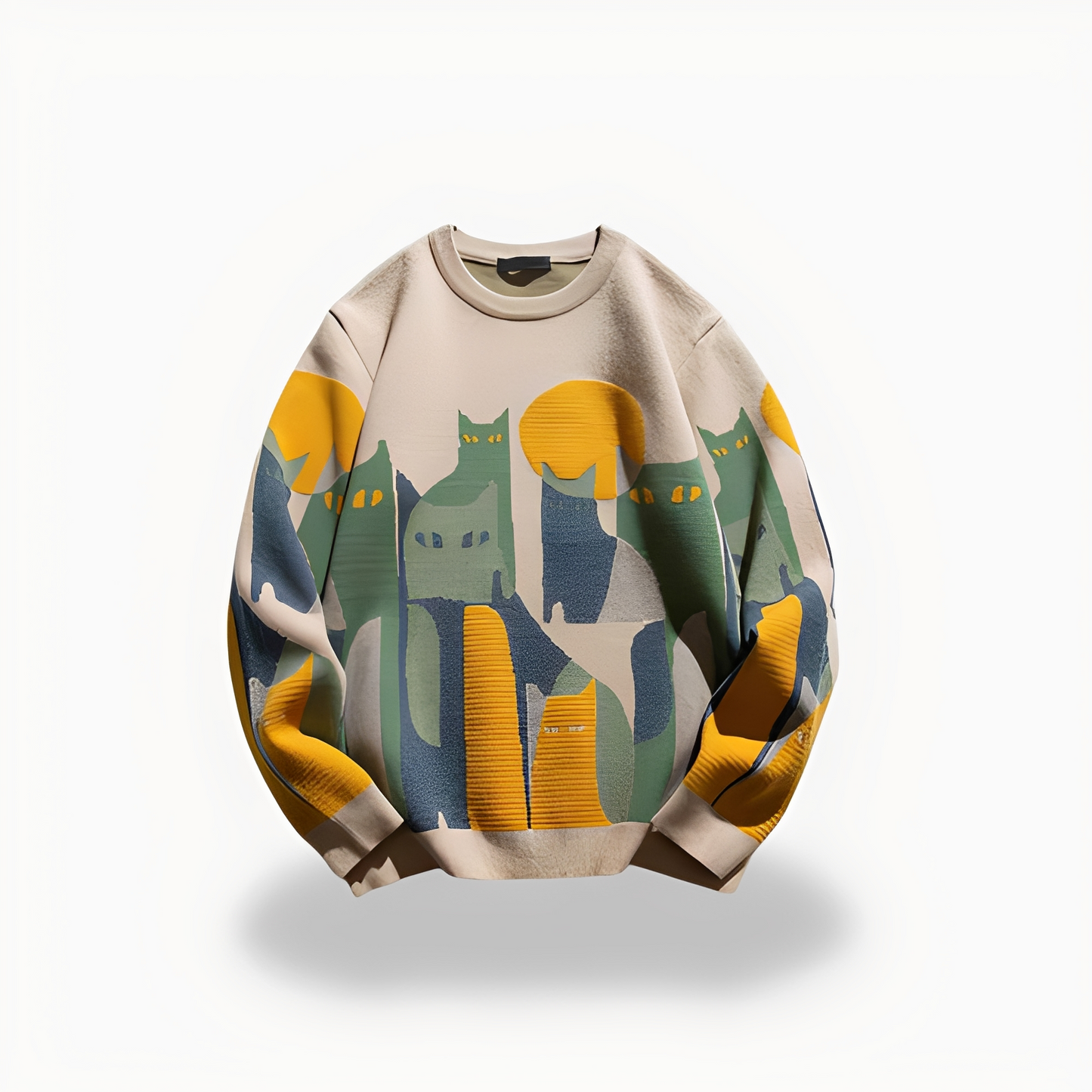 Ammon - Paksu neulottu villapaita miehille