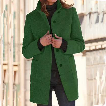 Tatienne - Pitkä nykyaikainen talvitakki naisille