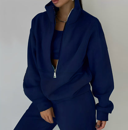 Mélissa - Kaksi-osainen ylisuuri rento verryttelypuku