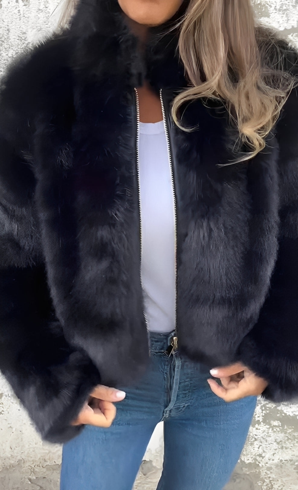 Amanda - Muotikas turkistakki naisille